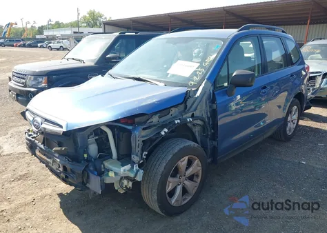 2016 Subaru Forester 2.5I from USA, damaged, VIN JF2SJABCXGH428139